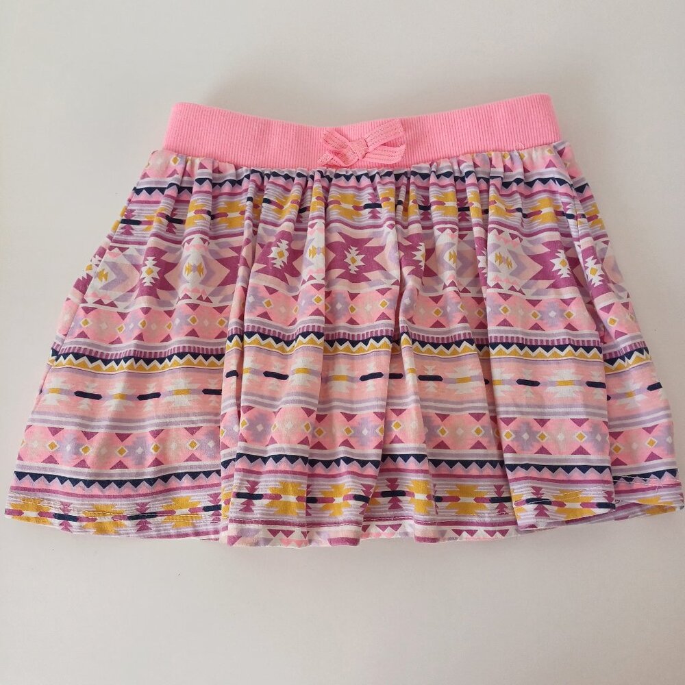Isaac Mizrahi New York Patterned Girls Skirt Girls' Size S 7-8
